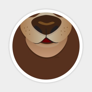 Bear Smile (for Face Mask) Magnet